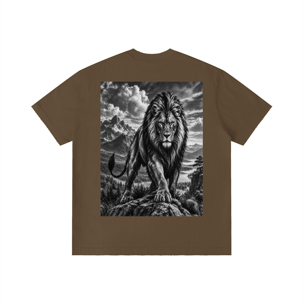 Unisex Vintage Wash Distressed T-Shirt