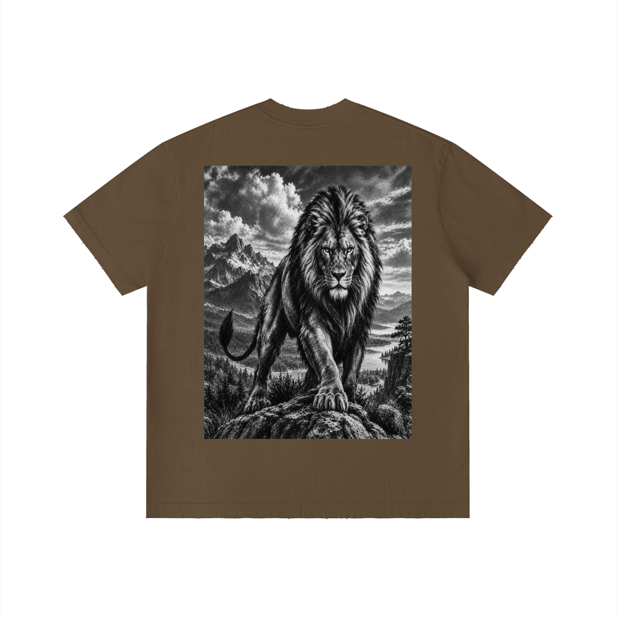 Unisex Vintage Wash Distressed T-Shirt