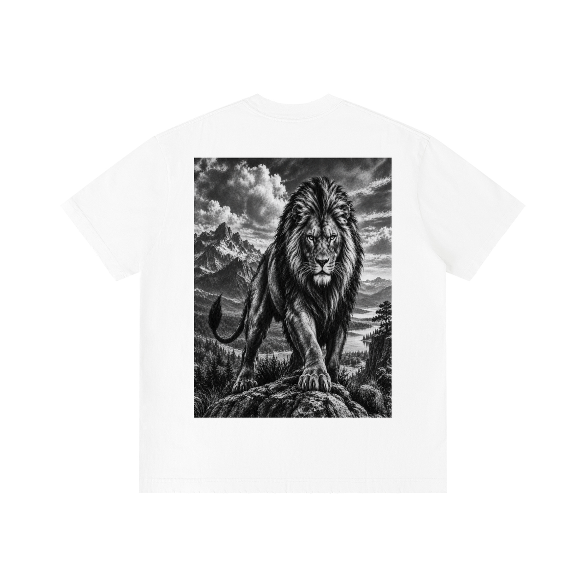 Unisex Vintage Wash Distressed T-Shirt