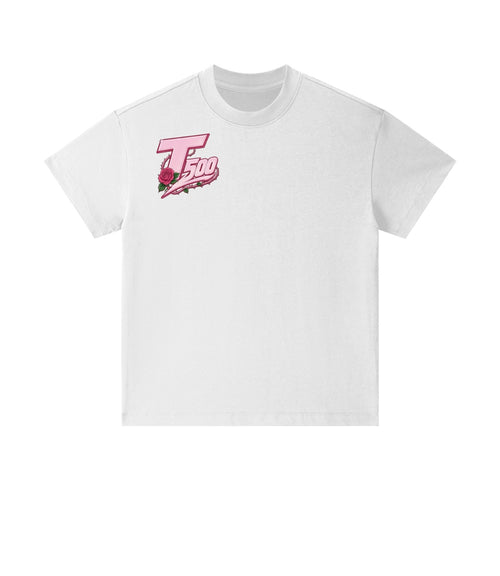 500 Front Logo & “Take Your Time” Back Graphic T-Shirt