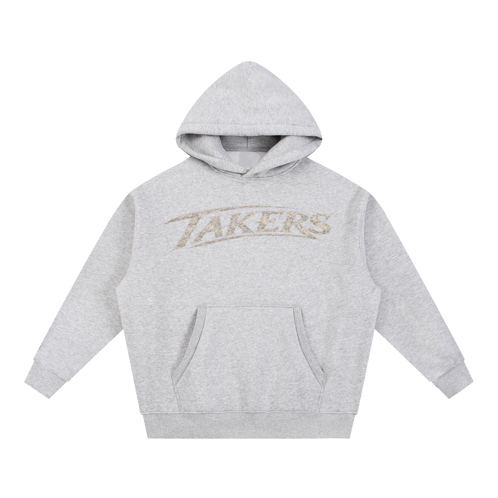 Essential Oversized Boxy Fit Fleece Hoodie