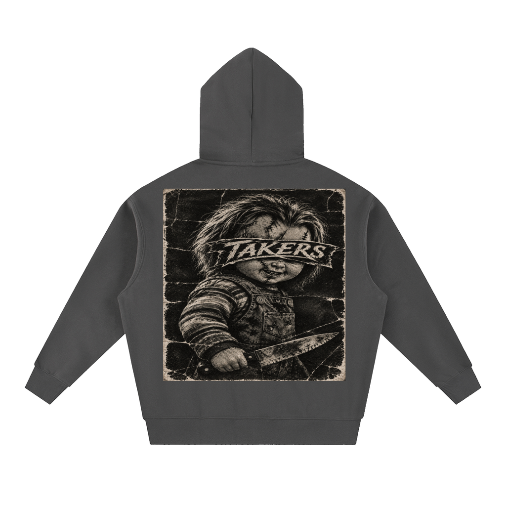 Essential Oversized Boxy Fit Fleece Hoodie